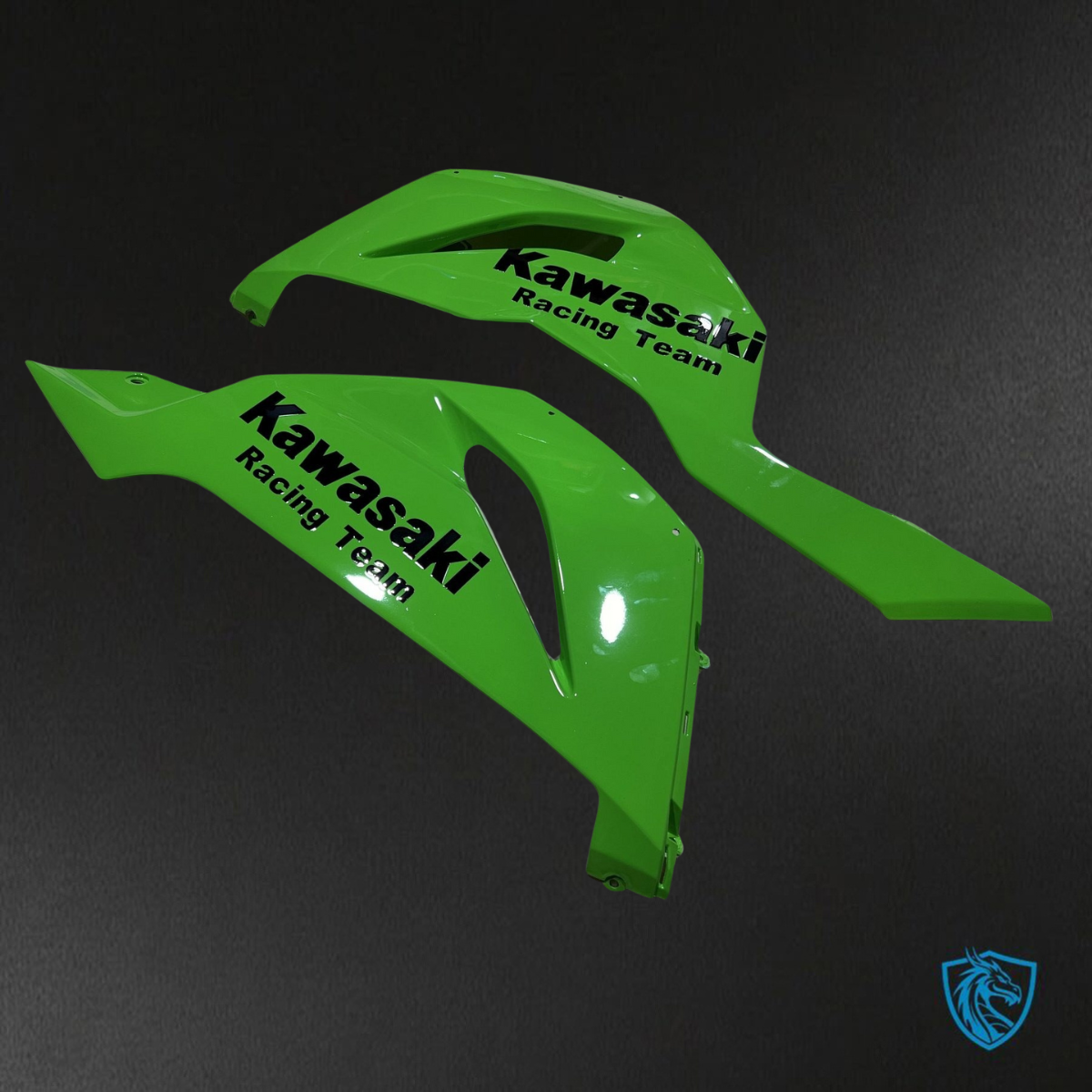 Kawasaki ZX-6R ZX636 (2019-2020) Glossy Green & Black ABS Bodywork - Fairings Kit