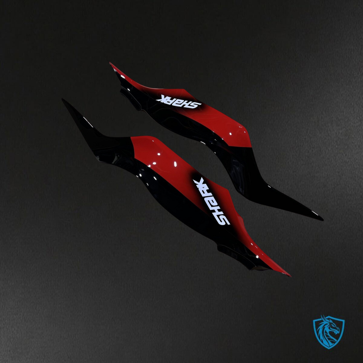 Kawasaki ZX-6R ZX636 (2019–2020) Glossy Black, Red & White - Replacement Motorcycle Fairings Kit