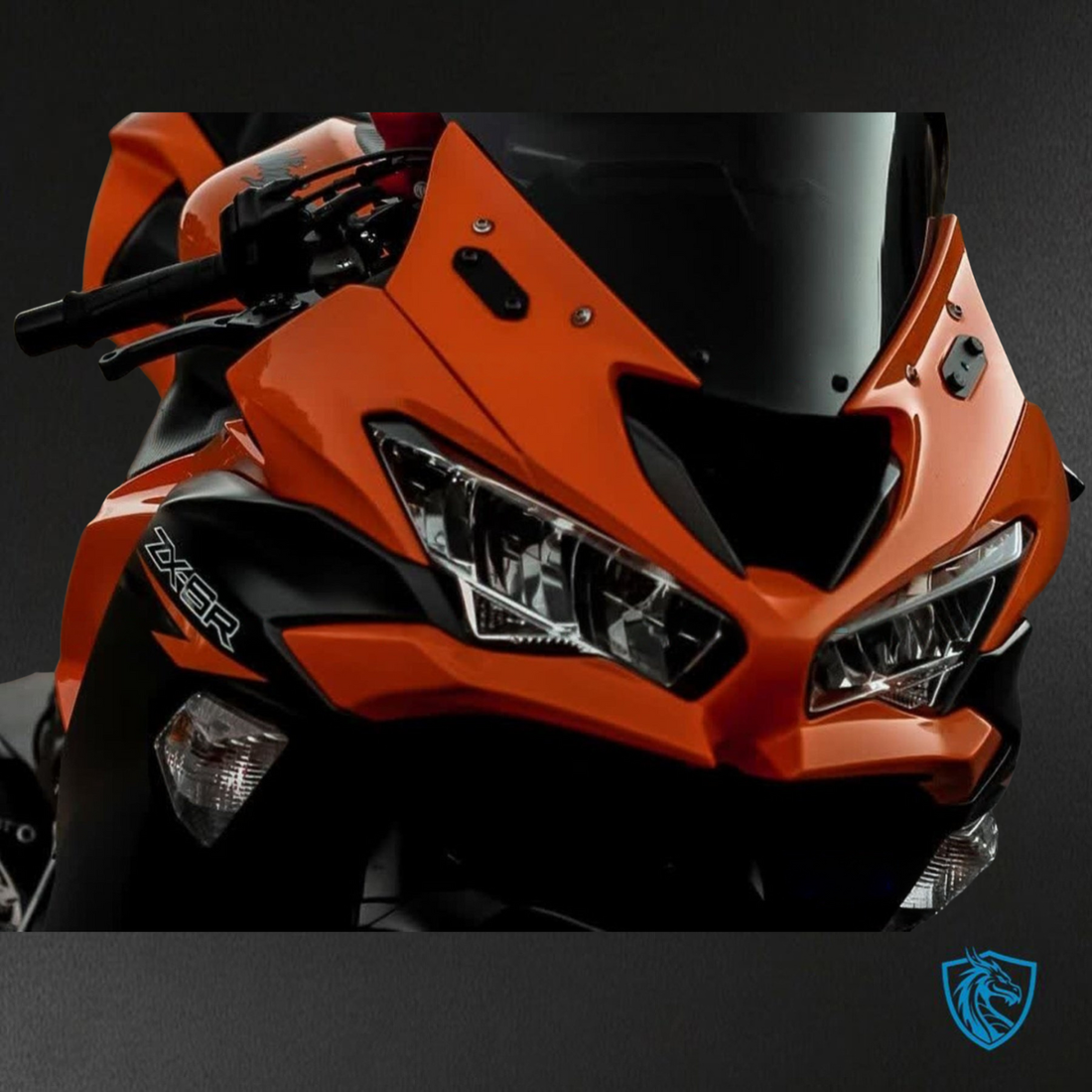 Kawasaki ZX-6R ZX636 (2019-2020) Orange & Black - Custom ABS Fairing Kit