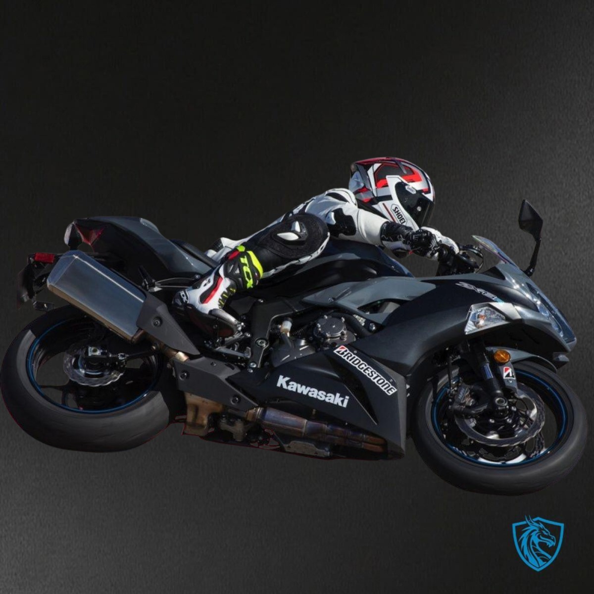 Kawasaki ZX-6R ZX636 (2019–2020) Black & Blue - Replacement Motorcycle Fairings Kit