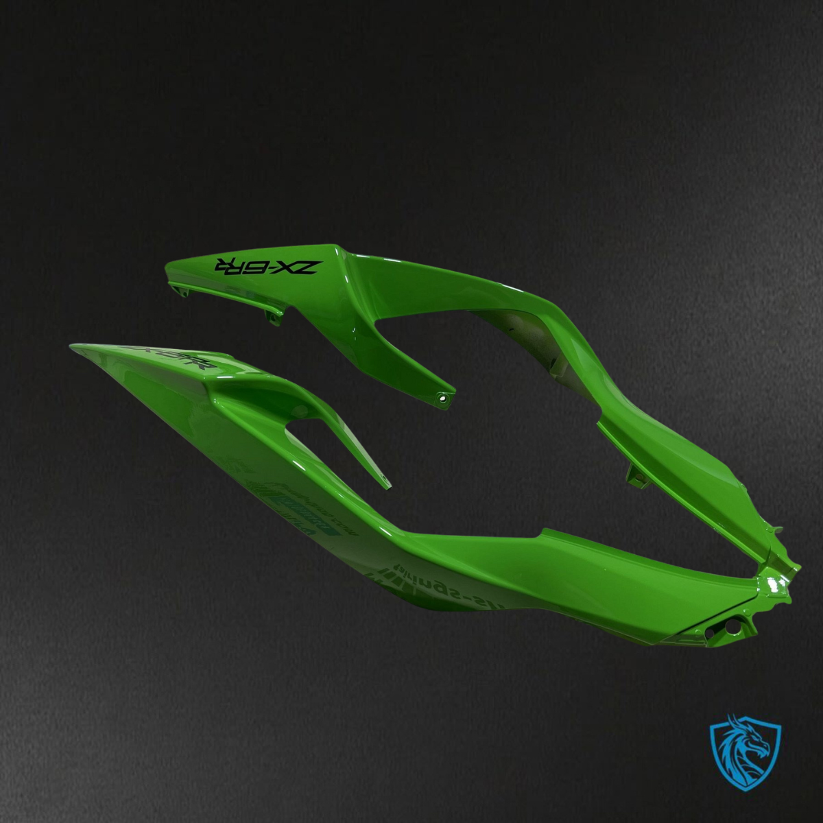 Kawasaki ZX-6R ZX636 (2019-2020) Glossy Green & Black ABS Bodywork - Fairings Kit