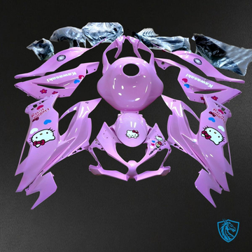 Kawasaki ZX-6R ZX636 (2019-2020) Pink Hello Kitty - Replacement Motorcycle Fairings Kit