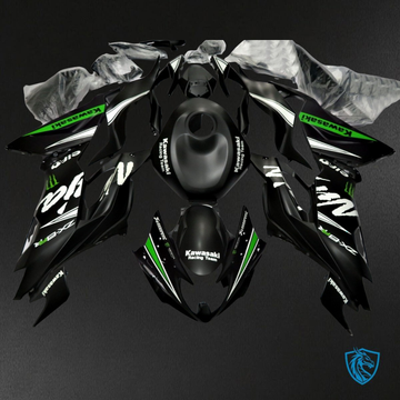 Kawasaki ZX-6R ZX636 (2019-2020) Black Monster ABS Bodywork - Fairings Kit