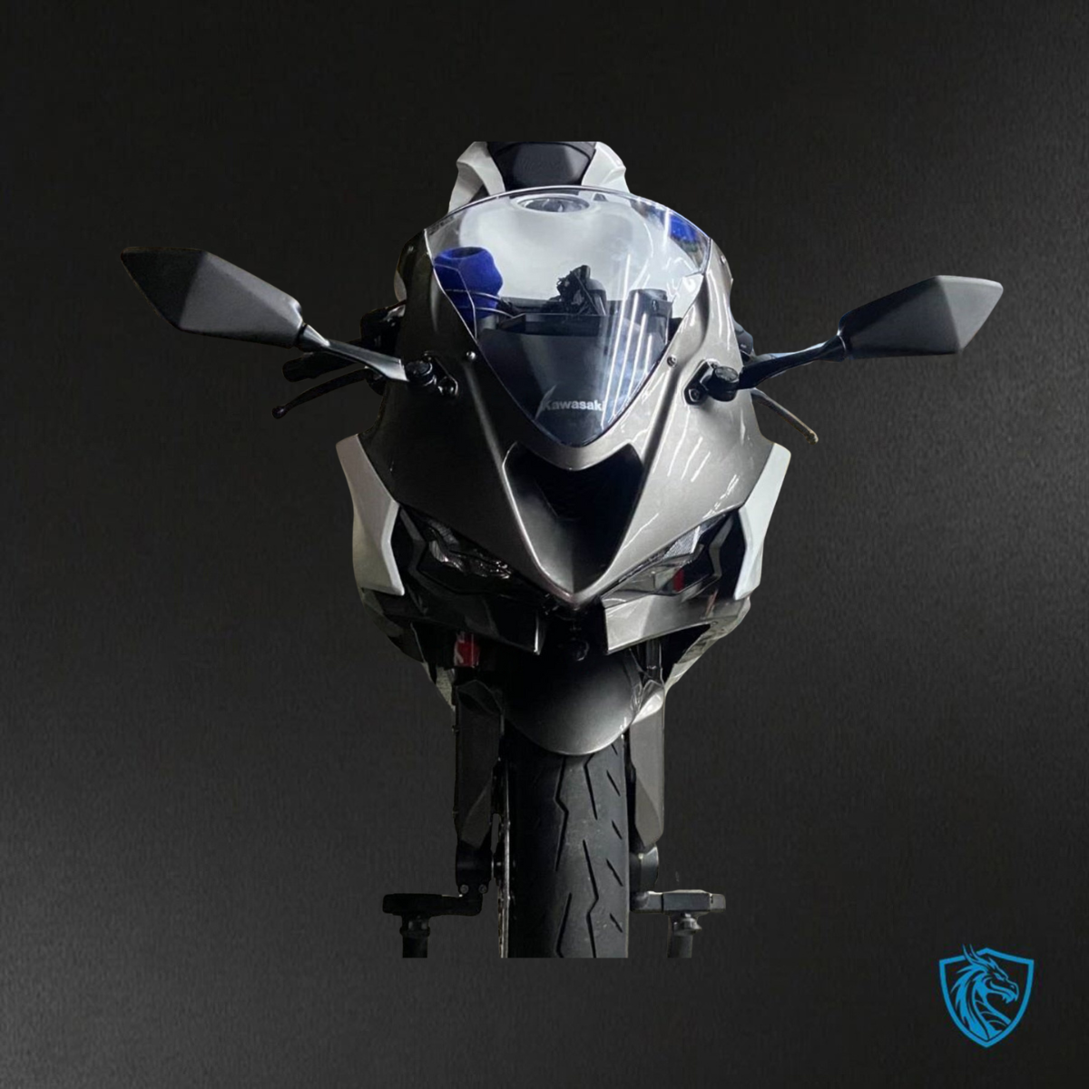 Kawasaki ZX-6R ZX636 (2023–2024) Glossy White & Black ABS Bodywork - Fairings Kit