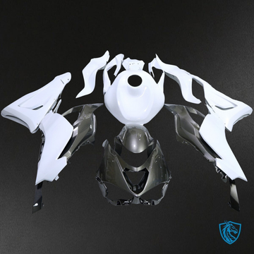 Kawasaki ZX-6R ZX636 (2023–2024) Glossy White & Black ABS Bodywork - Fairings Kit