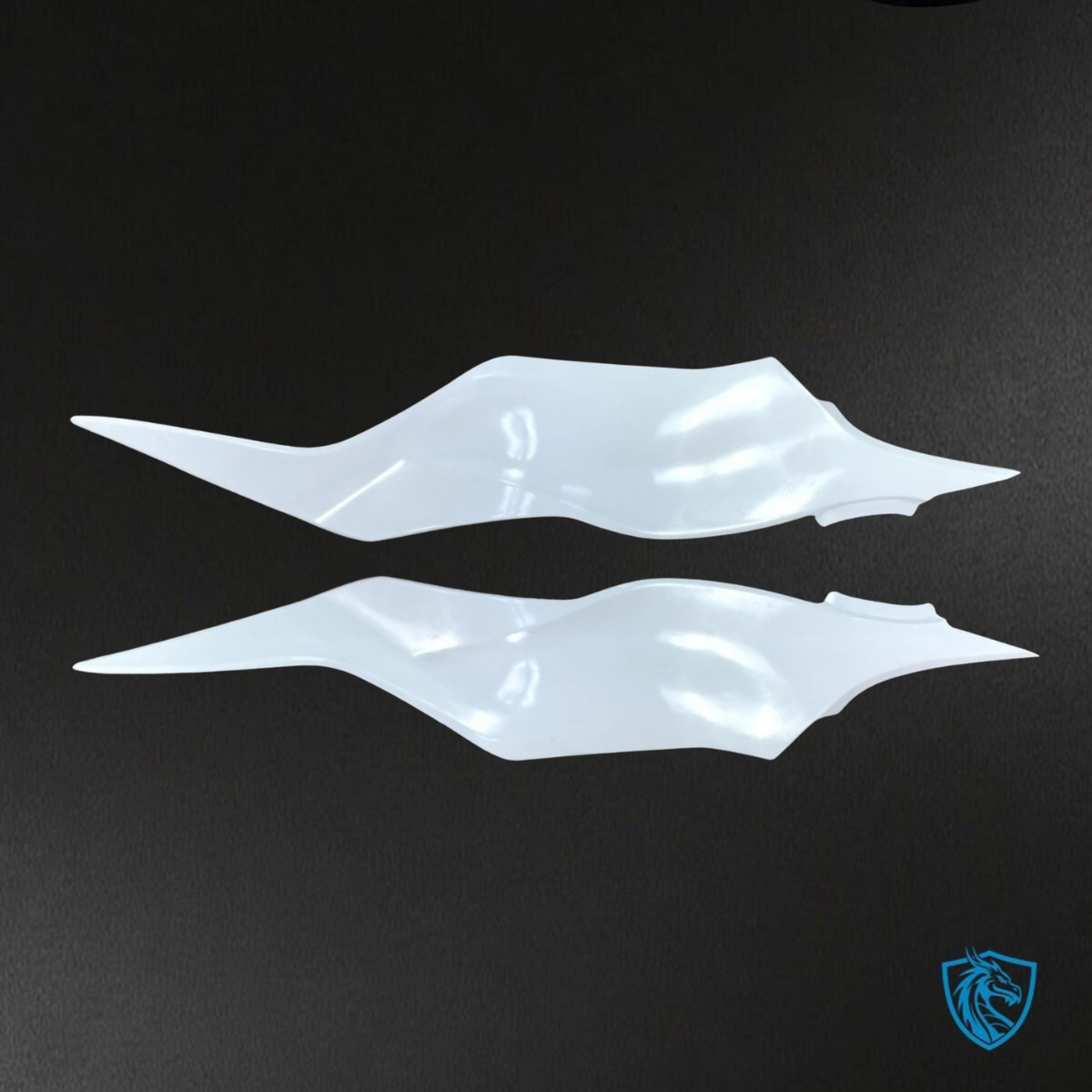 Kawasaki ZX-6R ZX636 (2023–2024) Glossy White - Custom ABS Fairing Kit