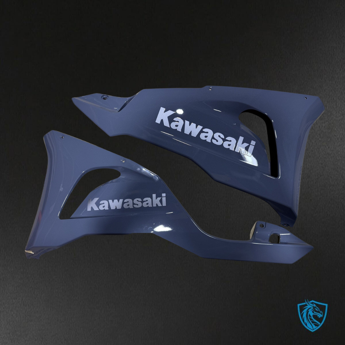Kawasaki ZX-6R ZX636 (2023–2024) Glossy Gray Fairings Kit - Aftermarket ABS Bodywork