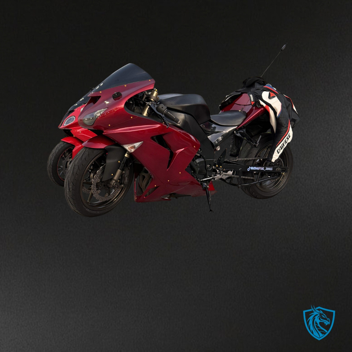 Kawasaki ZX10R (2006-2007) Red & Black - Custom ABS Fairing Kit