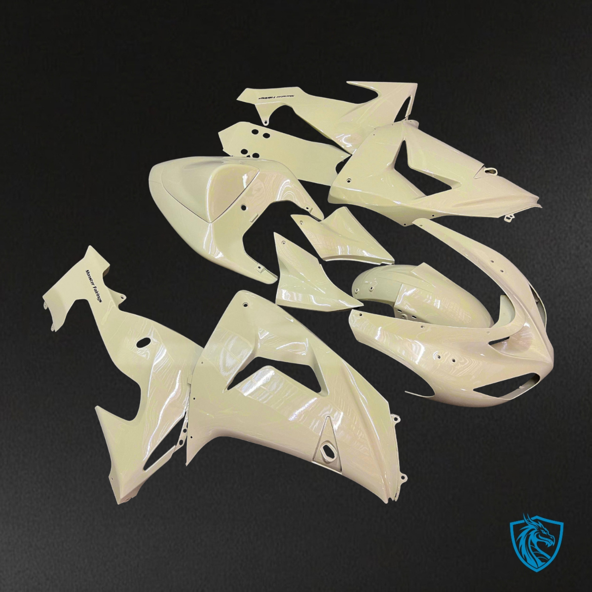 Kawasaki ZX10R (2006-2007) Gloss Beige Fairing Kit | ABS Bodywork