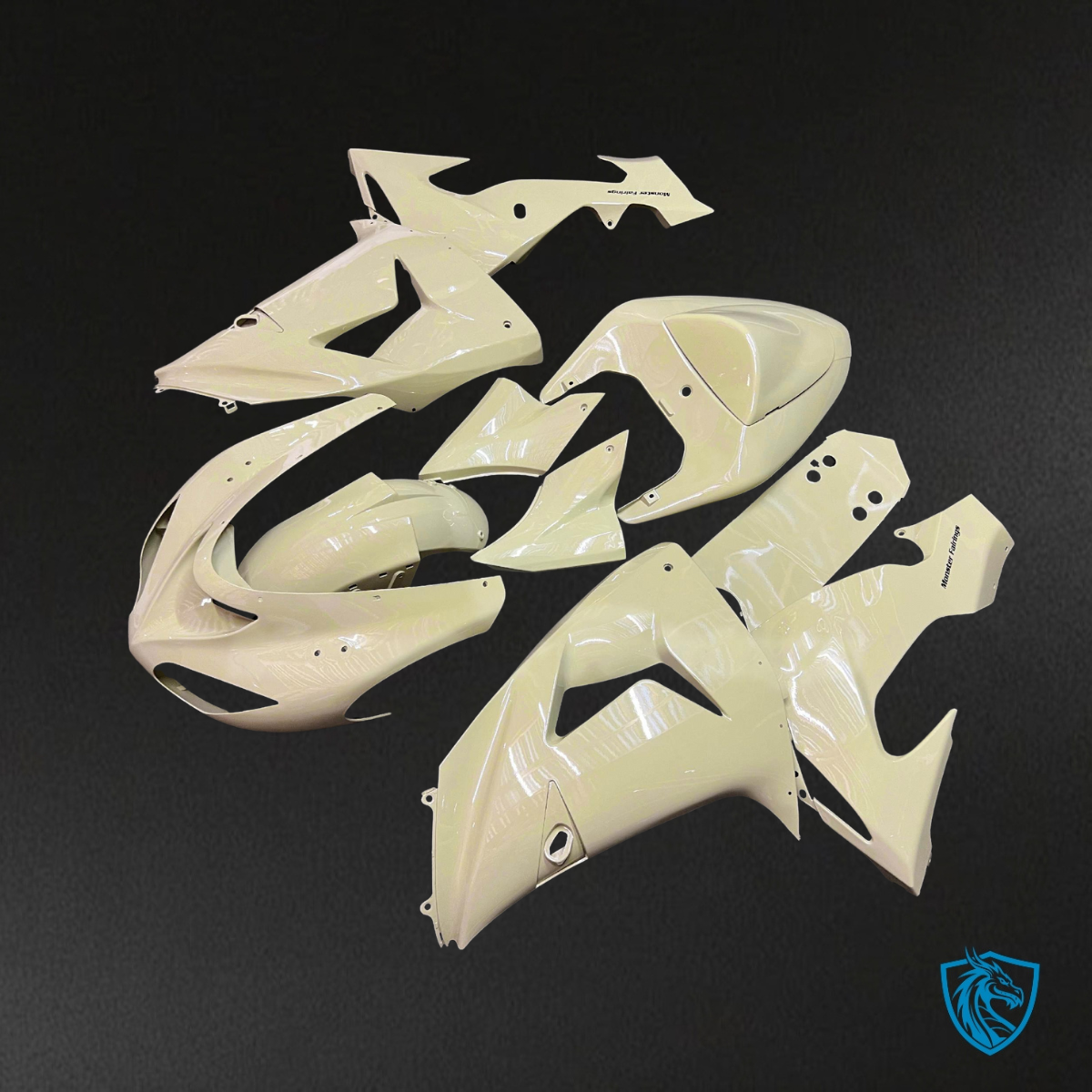 Kawasaki ZX10R (2006-2007) Gloss Beige Fairing Kit | ABS Bodywork