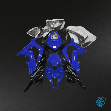 Kawasaki ZX10R (2011-2015) Gloss Blue & Black Fairing Kit - Aftermarket ABS Bodywork