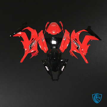 Kawasaki ZX10R (2011-2015) Red & Black Fairing Kit - Aftermarket ABS Bodywork