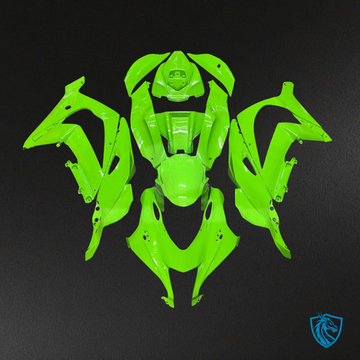 Kawasaki ZX10R (2016-2020) Gloss Green - Custom ABS Fairing Kit