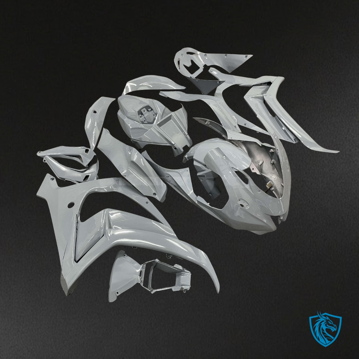 Kawasaki ZX10R (2016-2020) Nardo Grey Style Track Fairing Kit | ABS Bodywork