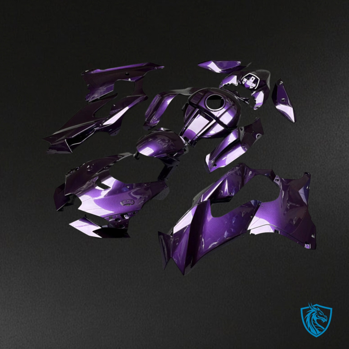 Kawasaki ZX10R (2021-2025) Gloss Purple - MERGEment Fairings Kit