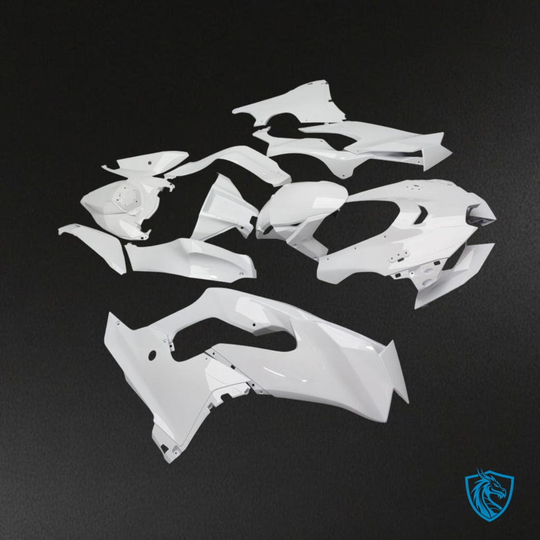 Kawasaki ZX10R (2021-2025) Gloss White - Custom ABS Fairing Kit