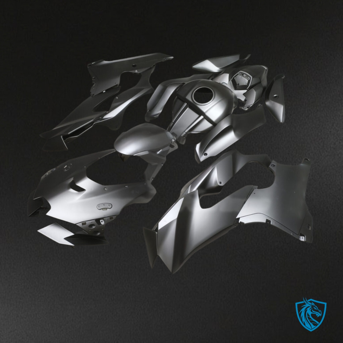 Kawasaki ZX10R (2021-2025) Gloss Black - Custom ABS Fairing Kit