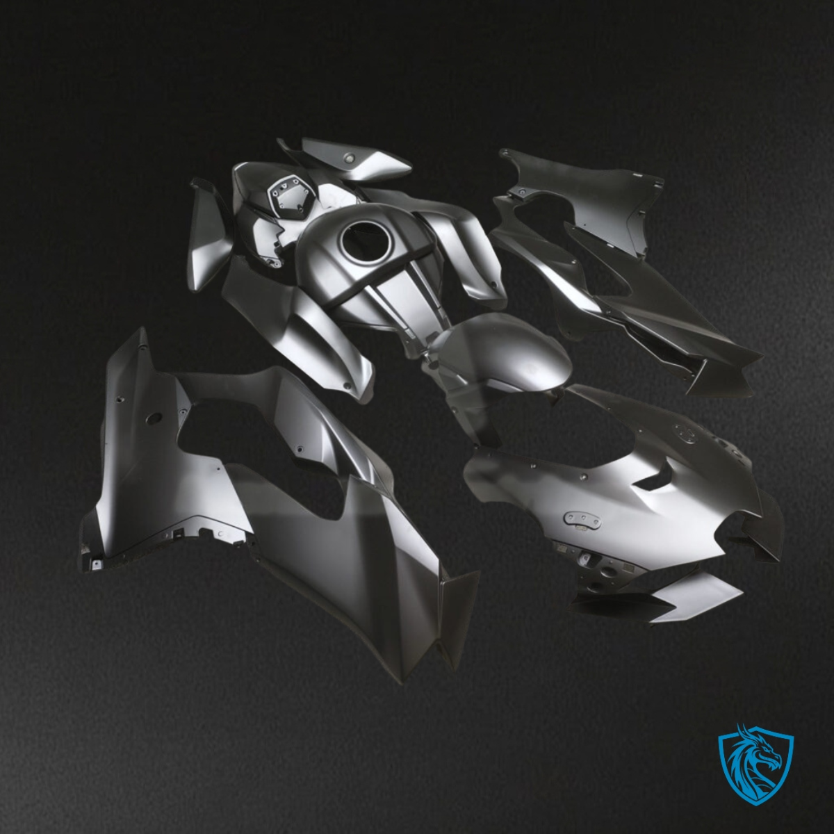 Kawasaki ZX10R (2021-2025) Gloss Black - Custom ABS Fairing Kit