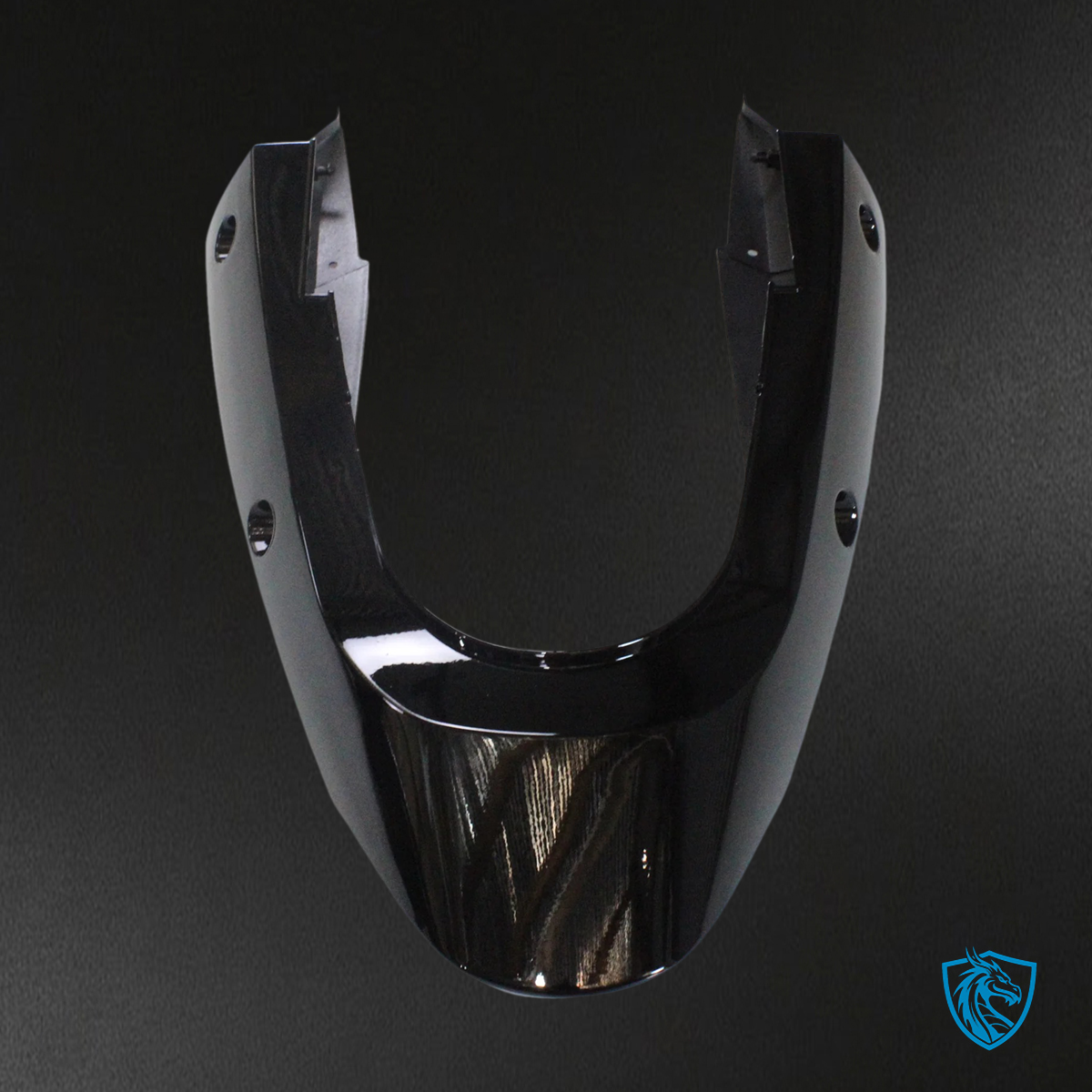 Kawasaki ZX12R (2000-2001) Black & White Logo - Fairing Kit