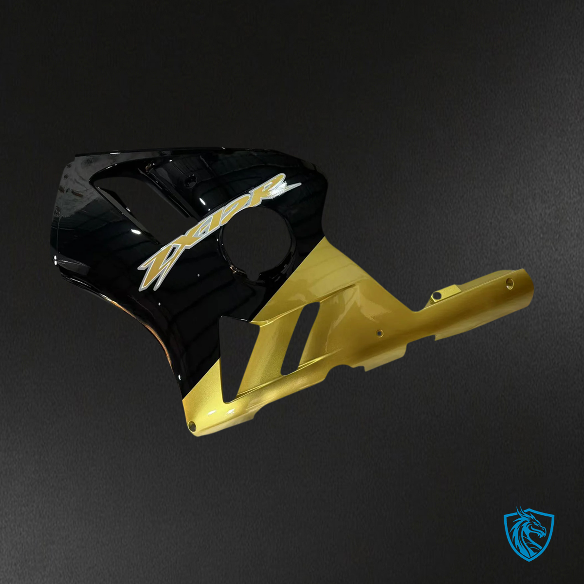 Kawasaki ZX12R (2000-2001) Black & Gold - Fairing Kit