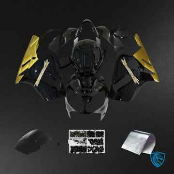 Kawasaki ZX12R (2000-2001) Black & Gold - Fairing Kit