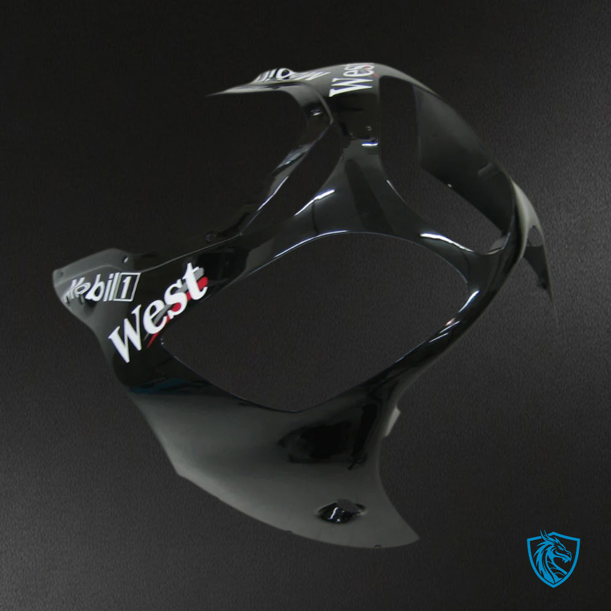 Kawasaki ZX12R (2000-2001) Black & White - Fairing Kit