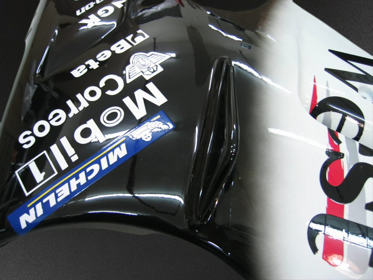 Kawasaki ZX12R (2000-2001) Black & White - Fairing Kit