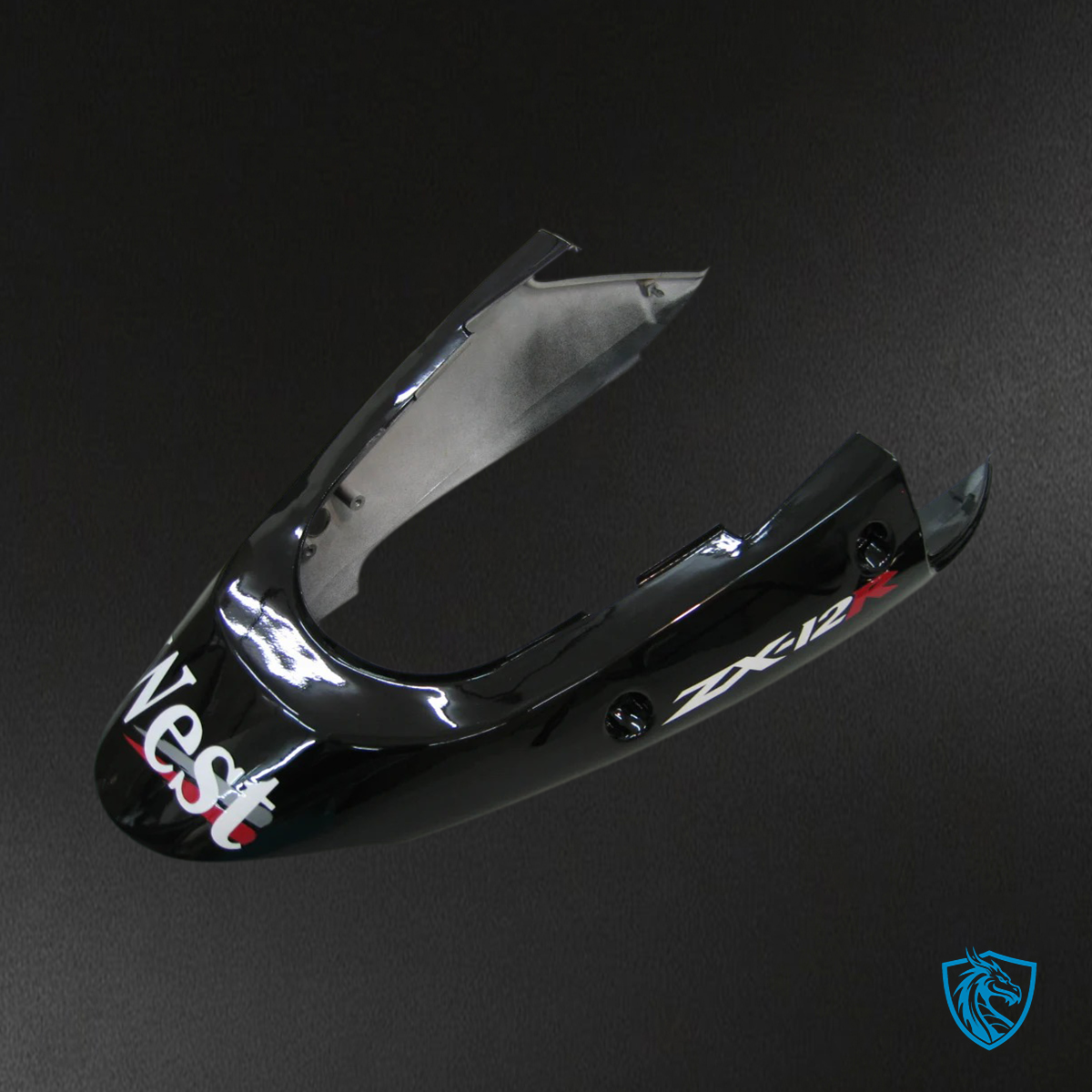 Kawasaki ZX12R (2000-2001) Black & White - Fairing Kit