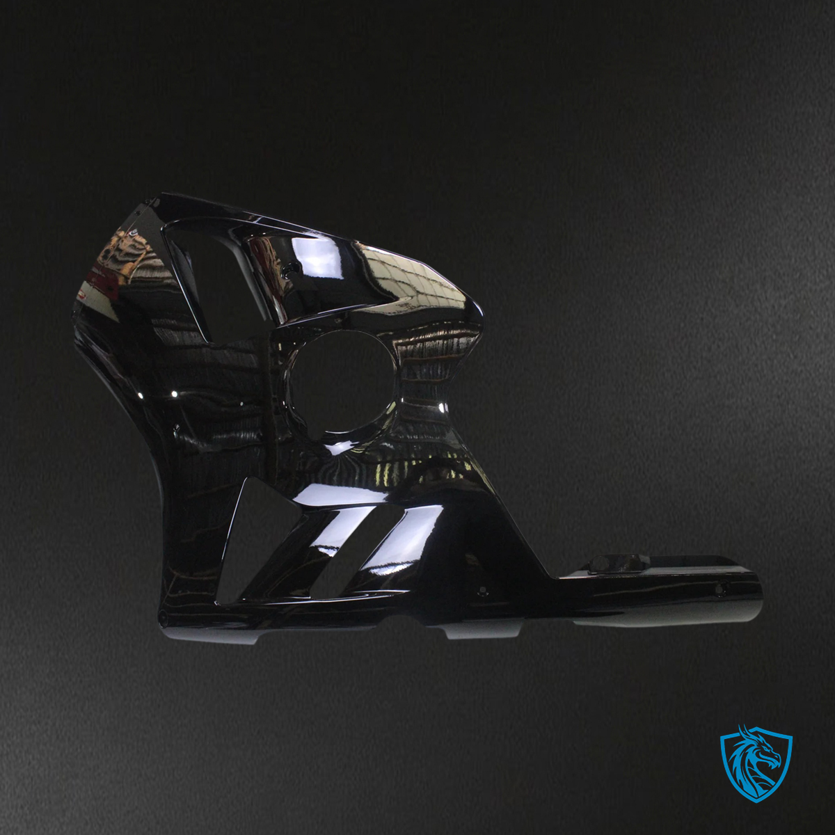 Kawasaki ZX12R (2000-2001) Bright Black - Fairing Kit