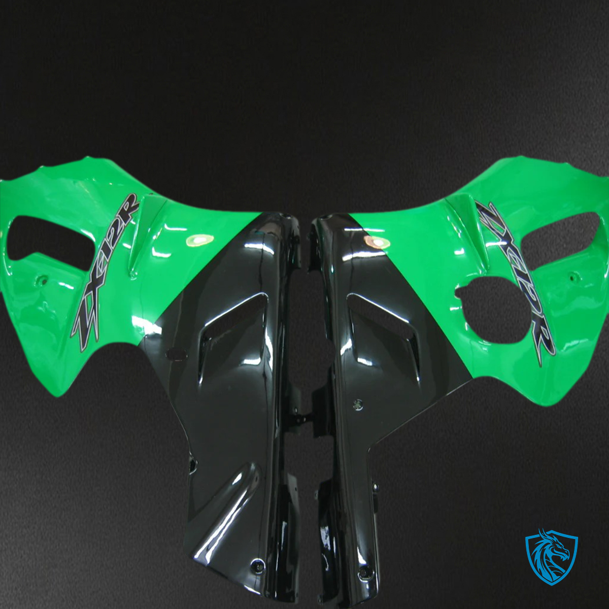 Kawasaki ZX12R (2000-2001) Green - Fairing Kit