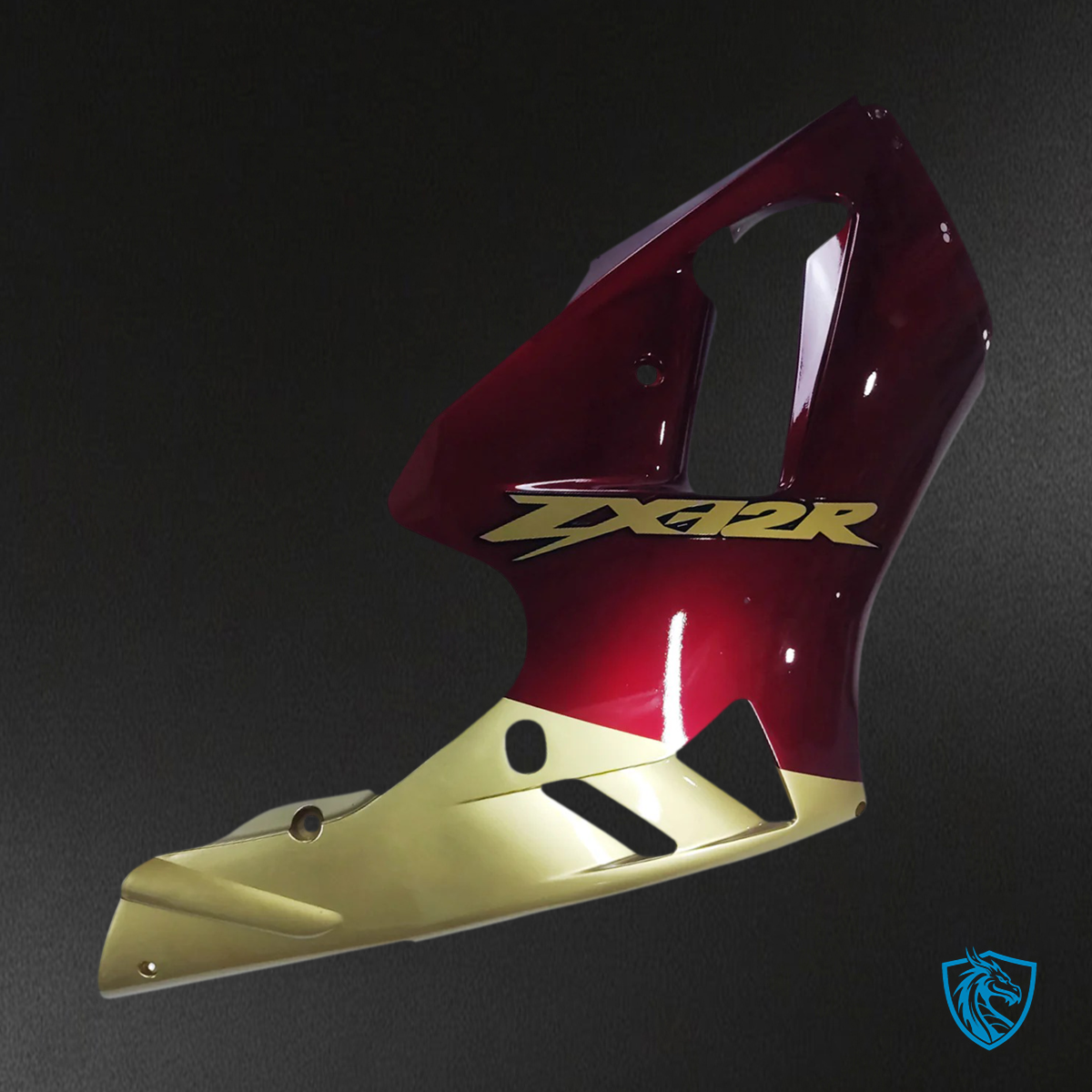 Kawasaki ZX12R (2000-2001) Red & Golden - Fairing Kit