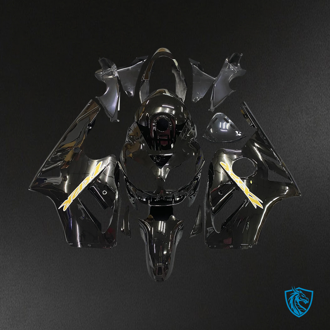 Kawasaki ZX12R (2002-2005) Black - Fairing Kit