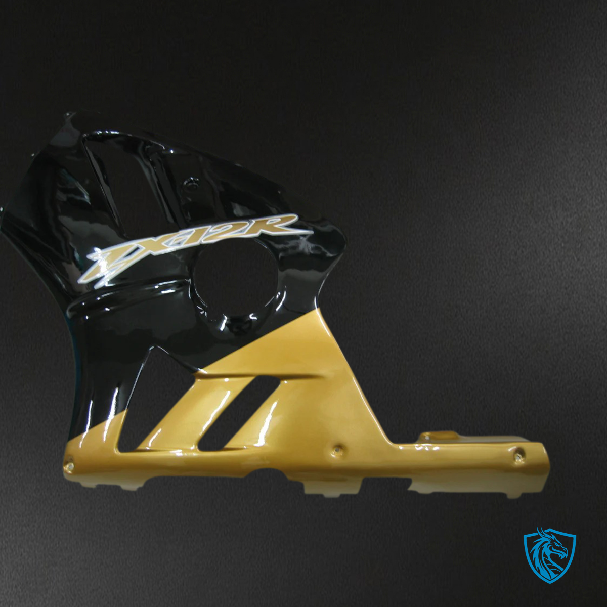 Kawasaki ZX12R (2002-2005) G-Black & Gold - Fairing Kit