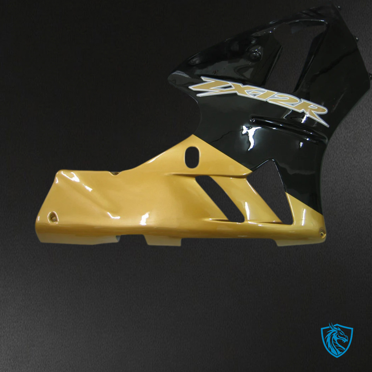 Kawasaki ZX12R (2002-2005) G-Black & Gold - Fairing Kit