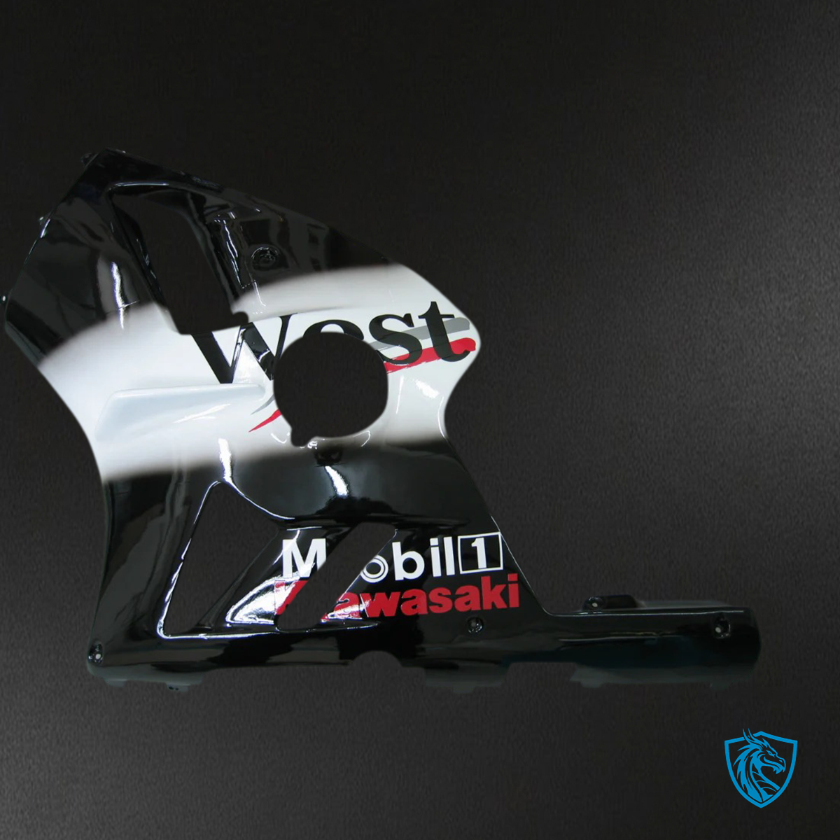 Kawasaki ZX12R (2002-2005) G-Black & White - Fairing Kit