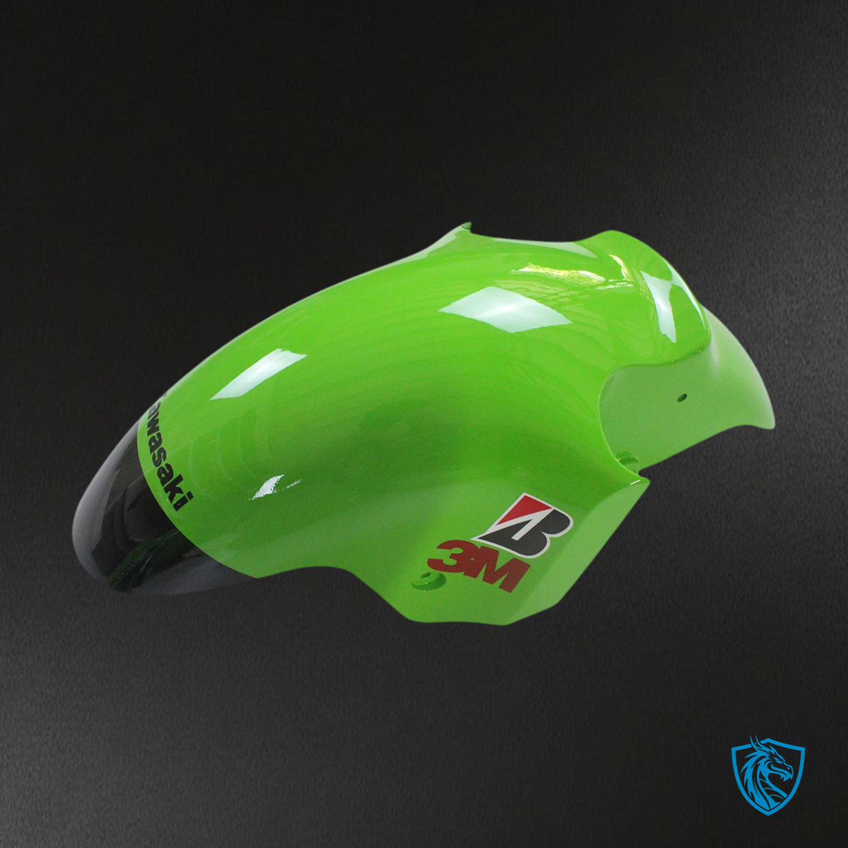 Kawasaki ZX12R (2002-2005) Green & Black - Fairing Kit