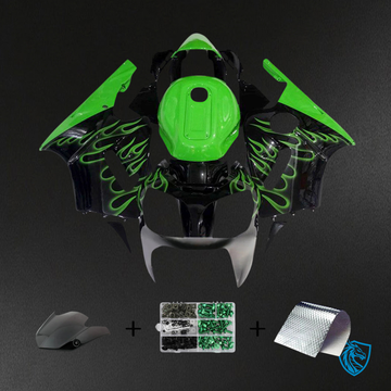 Kawasaki ZX12R (2002-2005) Green & Black - Fairing Kit