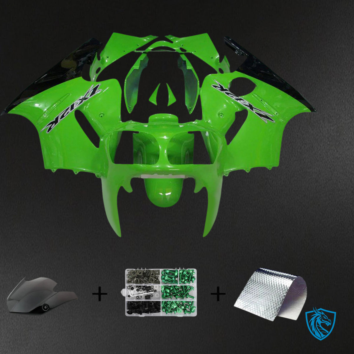 Kawasaki ZX12R (2002-2005) Light Green - Fairing Kit