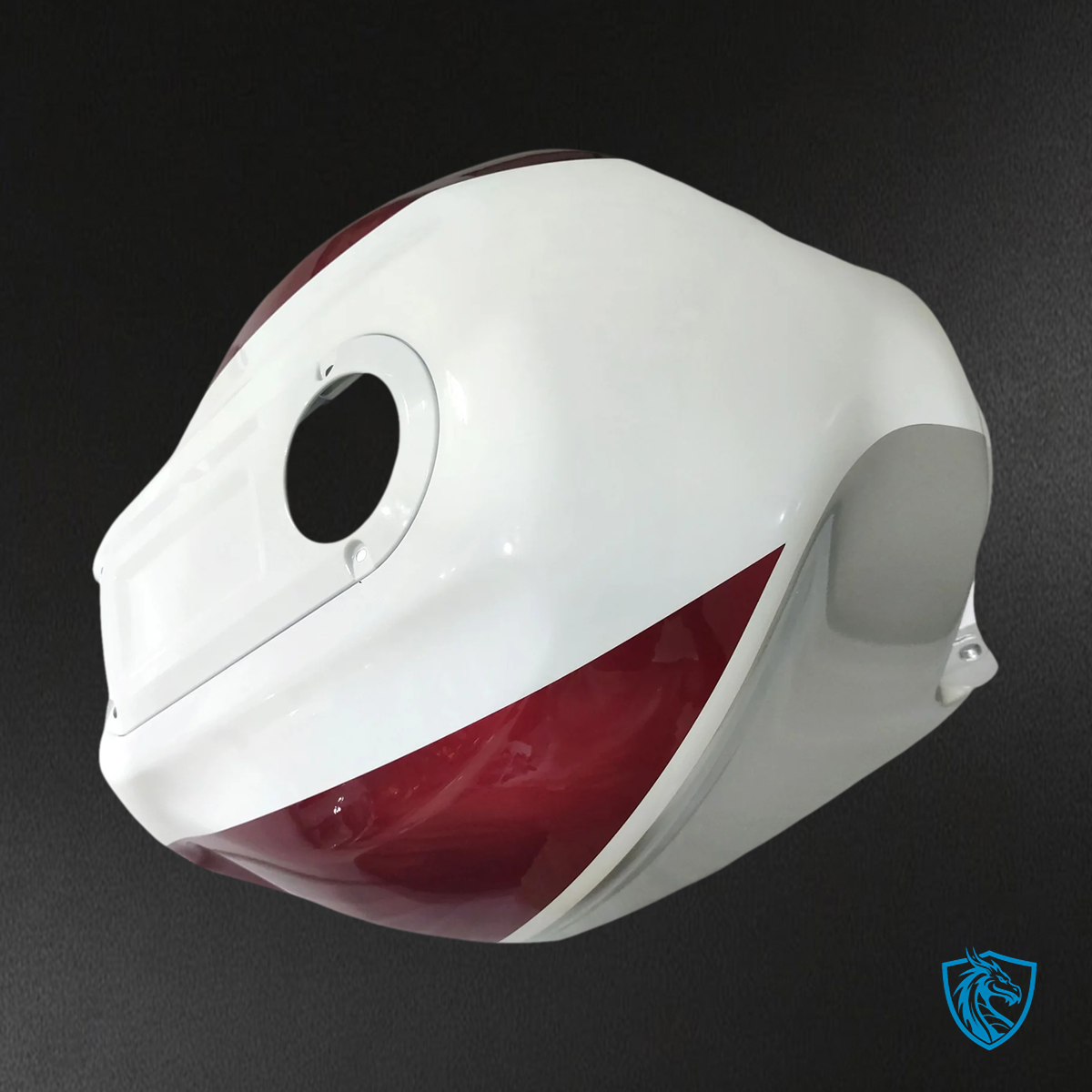 Kawasaki ZX12R (2002-2005) White, Red & Black - Fairing Kit