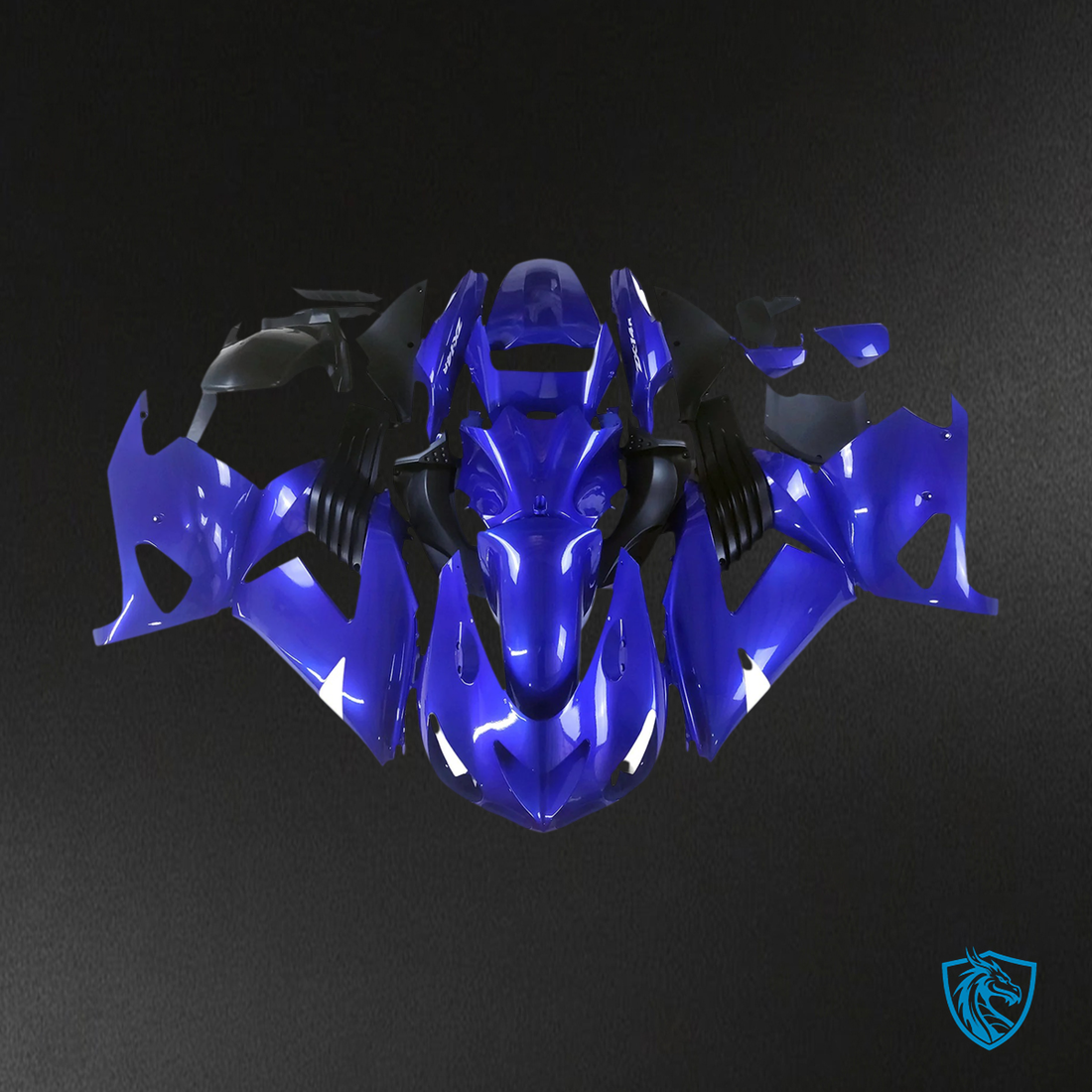 Kawasaki ZX14R (2006-2011) Blue - Fairing Kit