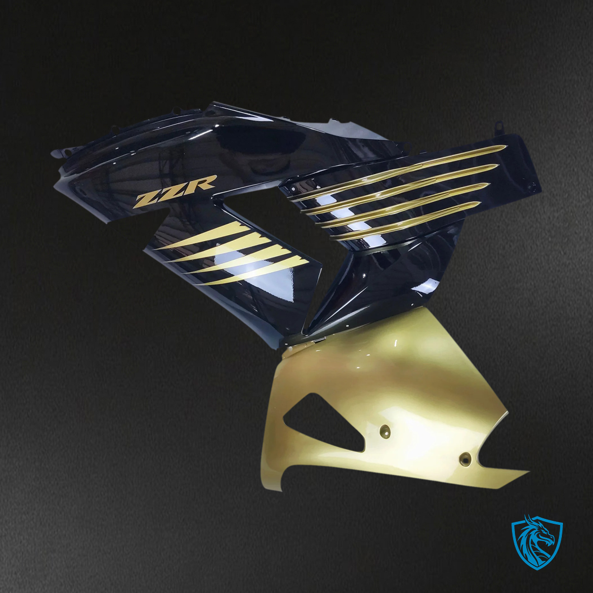 Kawasaki ZX14R (2006-2011) Gloss Gold & Black - Fairing Kit