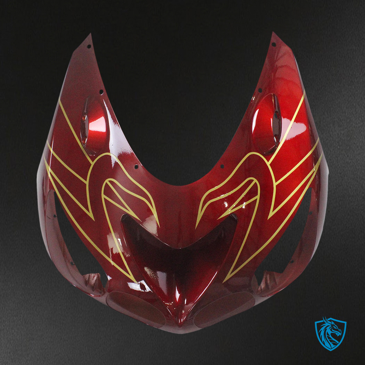 Kawasaki ZX14R (2006-2011) Red & Gray - Fairing Kit