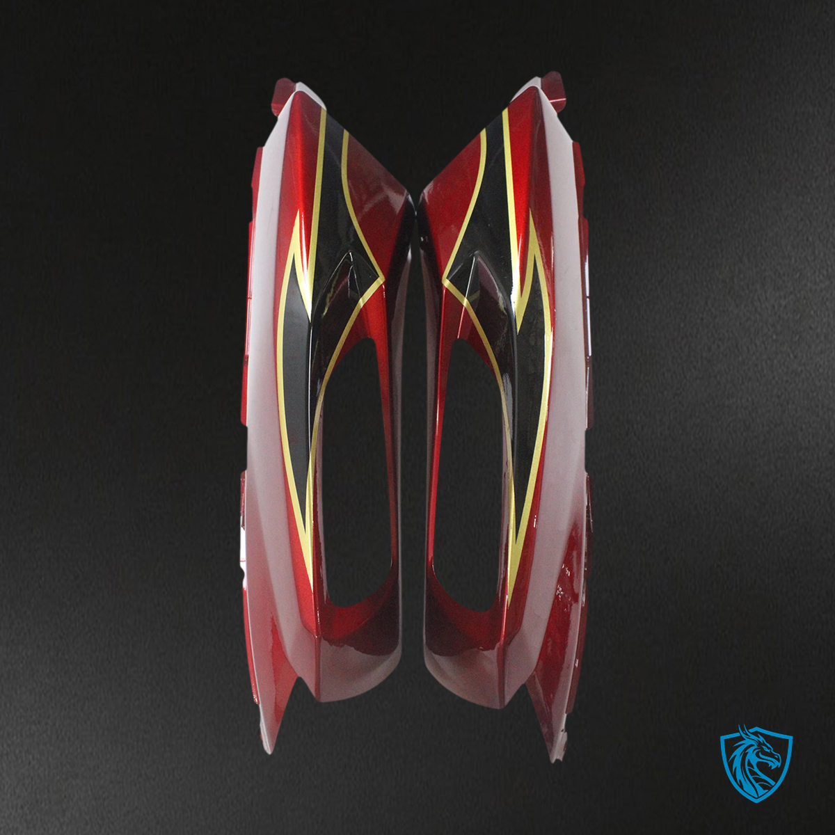 Kawasaki ZX14R (2006-2011) Red & Gray - Fairing Kit