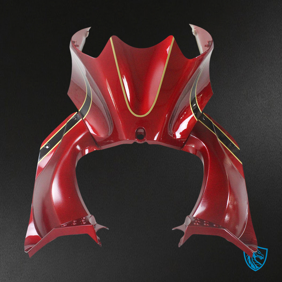 Kawasaki ZX14R (2006-2011) Red & Gray - Fairing Kit