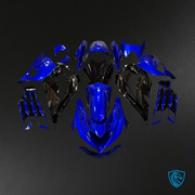 Glossy Blue & Black