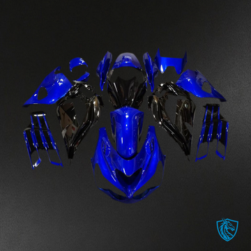 Kawasaki ZX14R (2012-2021) Glossy Blue & Black - Fairing Kit | ABS Bodywork