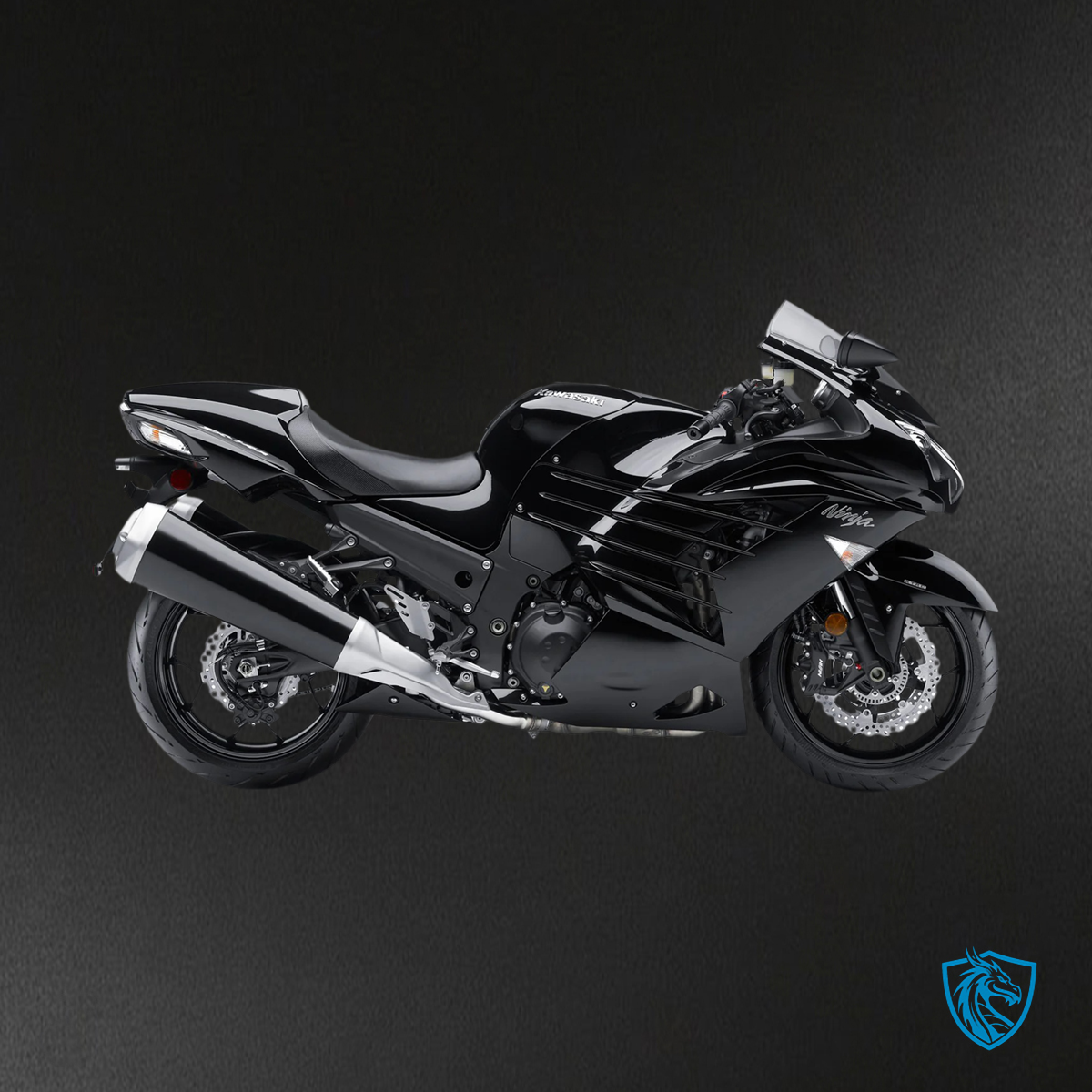 Kawasaki ZX14R (2012-2025) Black - Fairing Kit