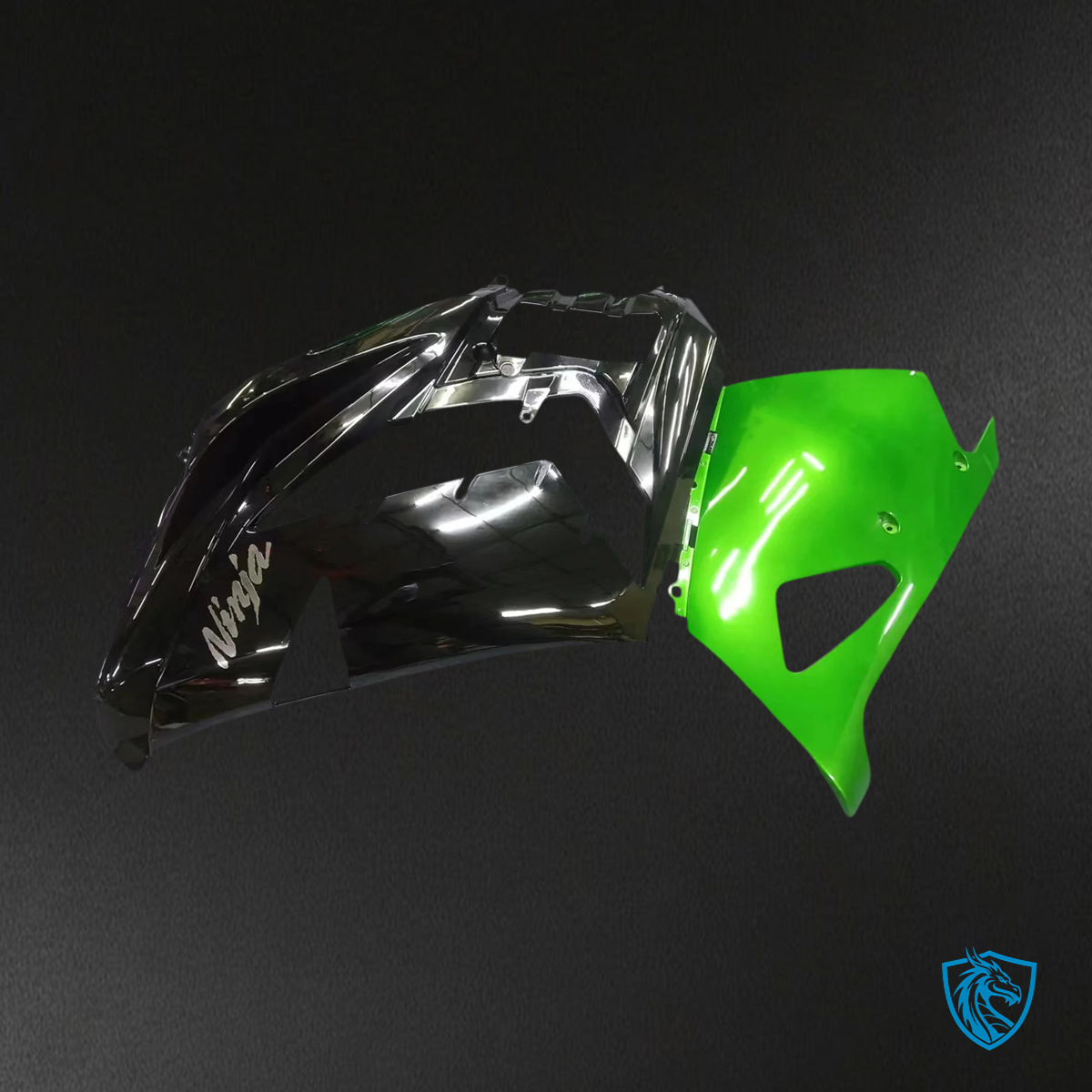 Kawasaki ZX14R (2012-2025) Black & Mix Green - Fairing Kit