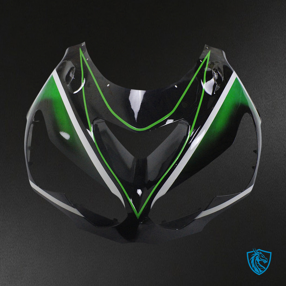 Kawasaki ZX14R (2012-2025) Black & Green - Fairing Kit