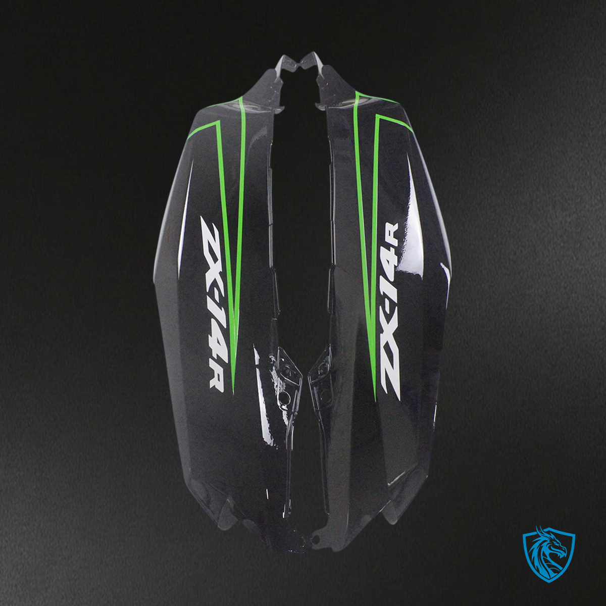 Kawasaki ZX14R (2012-2025) Black & Green - Fairing Kit